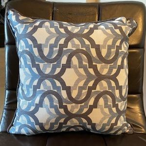 Decorative Blue Gray Toss Pillows
